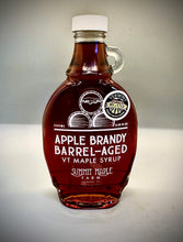 Load image into Gallery viewer, Apple Brandy Barrel Aged Organic Vermont Maple Syrup
