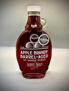 Apple Brandy Barrel Aged Organic Vermont Maple Syrup
