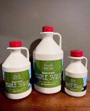 the best Organic Vermont maple syrup 