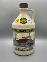 Load image into Gallery viewer, Organic Vermont Maple Syrup - wood fired - sustainably produced - veteran owned - grade b - dark syrup - 1/2 gallon quart pint half pint best vermont  maple syrup best maple syrup online vermont maple syrup for sale real vermont maple syrup
