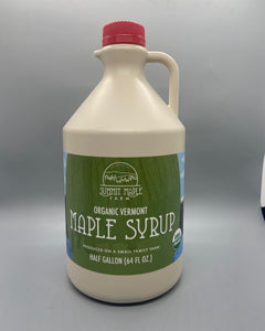 Golden Color- Organic Vermont Maple Syrup Grade A Golden in plastic jugs