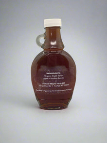 Organic Bourbon Barrel Aged Vermont Maple Syrup