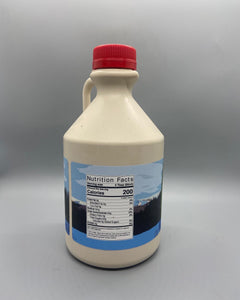 Very Dark Color- Organic Vermont Maple Syrup Grade A Very Dark plastic jug